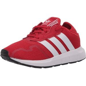 adidas Kids Red and White Sneakers
